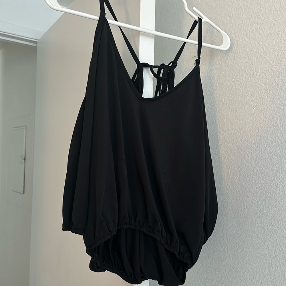Size small black off shoulder shirt